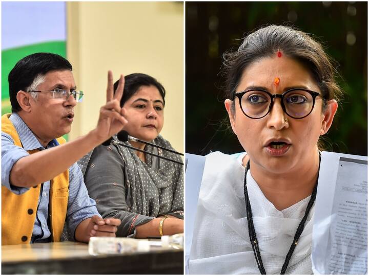 Smriti Irani Row Congress allegations on daughter of Smriti Irani union minister also replied back know all details Smriti Irani Row: कांग्रेस ने लगाए गंभीर आरोप, केंद्रीय मंत्री स्मृति ईरानी ने भी किया पलटवार, जानिए बड़ी बातें