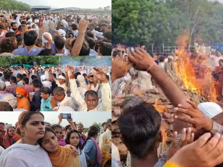 Bharatpur sadhu Vijaydas dies in Delhi hospital cremated in Barsana of Mathura ANN Bharatpur News: संत विजय दास के निधन पर सियासत शुरू, BJP ने की मामले की सीबीआई जांच की मांग