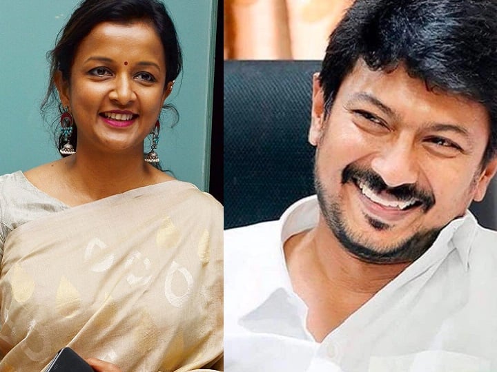 Udhayanidhi Stalin speaks about Paper Rocket ''தியேட்டர் ஃபேன்ஸ் கூட ஓடிடிக்கு வரணுமாம்..'' மனைவி கிருத்திகா குறித்து கலகலவென பேசிய உதயநிதி!