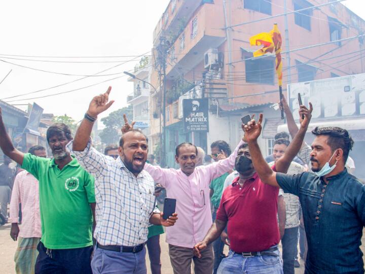 Human Rights Group Urges Sri Lankan President not to use force on Protesters Sri Lanka Crisis: मानवाधिकार समूह का श्रीलंकाई राष्ट्रपति से आग्रह, प्रदर्शनकारियों पर बल प्रयोग न किया जाए