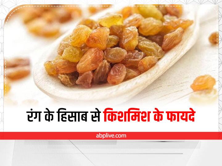 Food Tips: किशमिश कितने प्रकार की होती हैं, जानिए कौन से रंग की किशमिश क्या फायदा पहुंचाती है? How Many Types Of Raisins Benefits Of Raisins What Is The Difference Between All Color Type Of Kishmish Food Tips: किशमिश कितने प्रकार की होती हैं, जानिए कौन से रंग की किशमिश क्या फायदा पहुंचाती है?