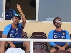 BCCI Shares Video Of Rahul Dravid's Rare Animated Avatar During 1st ODI Vs West Indies