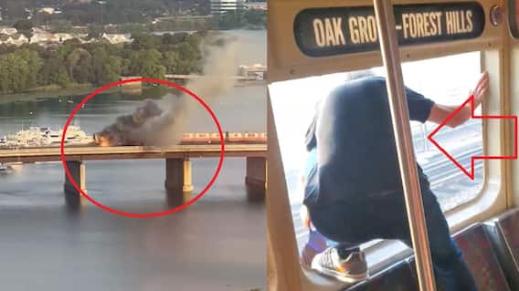 Train Fire: ਦਰਿਆ ਦੇ ਵਿਚਕਾਰ ਪੁਲ 'ਤੇ ਰੇਲ ਗੱਡੀ ਨੂੰ ਲੱਗੀ ਅੱਗ, ਲੋਕਾਂ ਨੇ ਮਾਰੀ ਪਾਣੀ 'ਚ ਛਾਲਾਂ, ਦਿਲ ਦਹਿਲਾ ਦੇਵੇਗਾ ਵੀਡੀਓ Train Fire: ਦਰਿਆ ਦੇ ਵਿਚਕਾਰ ਪੁਲ 'ਤੇ ਰੇਲ ਗੱਡੀ ਨੂੰ ਲੱਗੀ ਅੱਗ, ਲੋਕਾਂ ਨੇ ਮਾਰੀ ਪਾਣੀ 'ਚ ਛਾਲਾਂ, ਦਿਲ ਦਹਿਲਾ ਦੇਵੇਗਾ ਵੀਡੀਓ