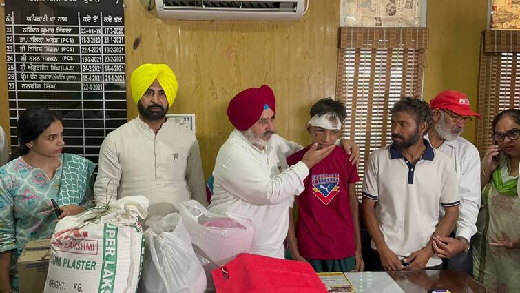 We will bear the cost of education on the child's ration with financial assistance of Rs. 16 lakh: Chetan Singh Jaudamajra 16 ਲੱਖ ਰੁਪਏ ਵਿੱਤੀ ਸਹਾਇਤਾ ਸਮੇਤ ਬੱਚੇ ਦੇ ਰਾਸ਼ਨ 'ਤੇ ਪੜ੍ਹਾਈ ਦਾ ਖ਼ਰਚਾ ਚੁੱਕਾਂਗੇ : ਚੇਤਨ ਸਿੰਘ ਜੌੜਾਮਾਜਰਾ