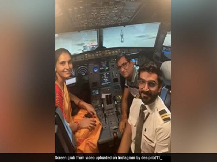 Pilot surprises his parents by flying them home to Jaipur. Watch heart-warming video Watch Video : குடும்பத்துக்கு சர்ப்ரைஸ் : இந்திய விமானியின் பெருமிதத் தருணம்..