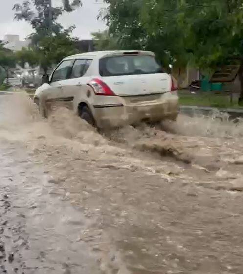नांदेड जिल्ह्यात पावसाचा जोर वाढला
