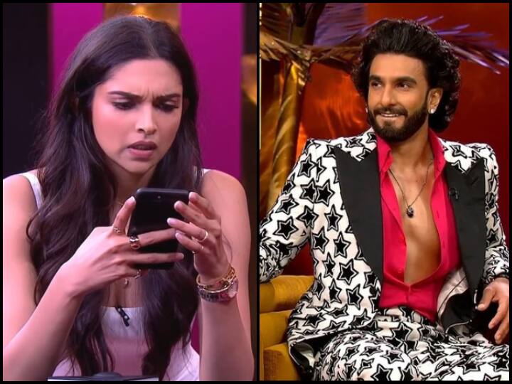 Koffee With Karan Season 7: 'फोन में दीपिका का नंबर कैसे सेव किया है’- करण के इस सवाल पर रणवीर सिंह ने किया बड़ा खुलासा koffee with karan 7 how ranveer singh saved wife deepika padukone contact no in his mobile phone Koffee With Karan Season 7: 'फोन में दीपिका का नंबर कैसे सेव किया है’- करण के इस सवाल पर रणवीर सिंह ने किया बड़ा खुलासा