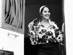 Anasuya Photos: రెట్రో గెటప్ లో నవ్వులు చిందిస్తూ అదరగొడుతున్న అనసూయ
