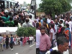 REET Exam 2022: भरतपुर में रीट परीक्षा को लेकर प्रशासन चौकस, परीक्षा केंद्रों पर परीक्षार्थियों की लगी हैं लंबी कतारें, देखें- इन तस्वीरों में