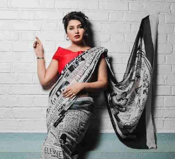 प्राजक्ता माळीच्या हटके साडीची सोशल मीडियावर हवा!