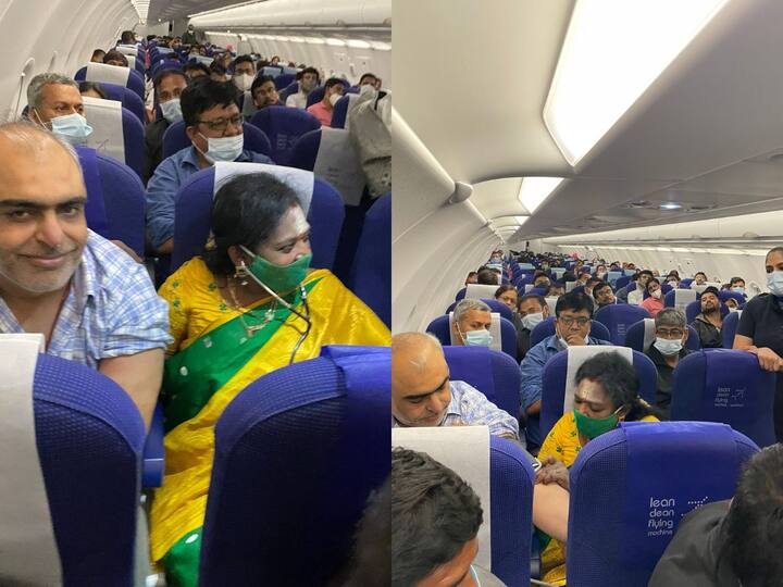 Telangana Governor Soundar Rajan treats a Patient in Flight, Know Details Governor Tamilisai Soundararajan: డాక్టరమ్మగా మారిన గవర్నర్, అస్వస్థతకు గురైన ప్రయాణికుడికి చికిత్స