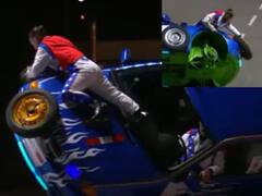 Watch: ਚੱਲਦੀ ਗੱਡੀ ਦਾ ਪਹੀਆ ਬਦਲ ਕੇ ਤੋੜਿਆ ਗਿਨੀਜ਼ ਵਰਲਡ ਰਿਕਾਰਡ, ਡੇਢ ਮਿੰਟ 'ਚ ਕੀਤਾ ਹੈਰਾਨੀਜਨਕ ਕਾਰਨਾਮਾ