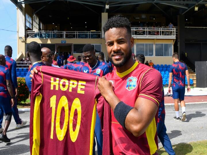 west indies team hit 311 runs against india shai hope century pooran half century IND vs WI, ODI Live: ஷாய் ஹோப் அபார சதம்..! பூரண் அதிரடி..! இந்தியாவிற்கு 312 ரன்கள் இலக்கு...!