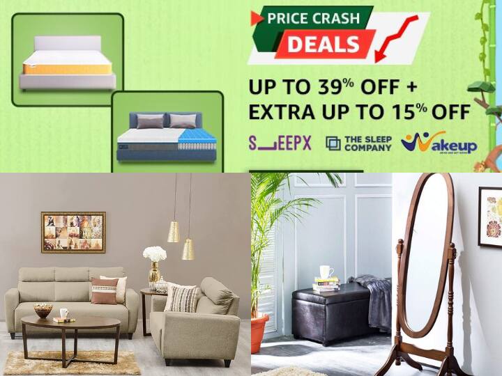 Amazon Prime Day Sale 2022 Best Furniture Deal Amazon Home Centre Sofa SleepX Dual Comfort Mattress Furniture Sale Amazon Prime Day Sale में सोफा खरीदने पर बचायें 50 हजार से ज्यादा, जानिये बेस्ट फर्नीचर डील