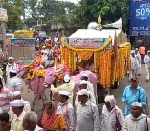 Shri Vitthal palkhi sohala : संत सावता महाराजांच्या भेटीला विठुराया, दोन वर्षानंतर साजरा होतोय सोहळा
