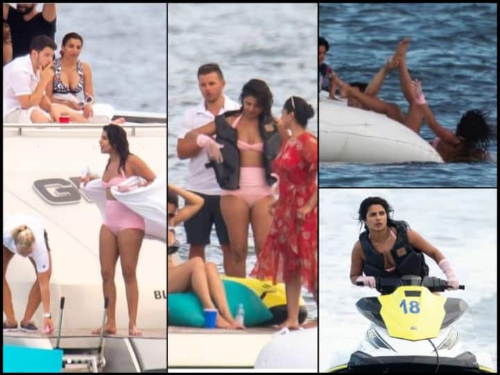 Priyanka Chopra Viral Pics: बीच समंदर में जब पति Nick Jonas ने प्रियंका चोपड़ा को दिया धक्का, ऐसी हो गई थी हालत, देखें तस्वीरें Priyanka Chopra Nick Jonas birthay celebration in Bikini viral photos from 3 years back Priyanka Chopra Viral Pics: बीच समंदर में जब पति Nick Jonas ने प्रियंका चोपड़ा को दिया धक्का, ऐसी हो गई थी हालत, देखें तस्वीरें