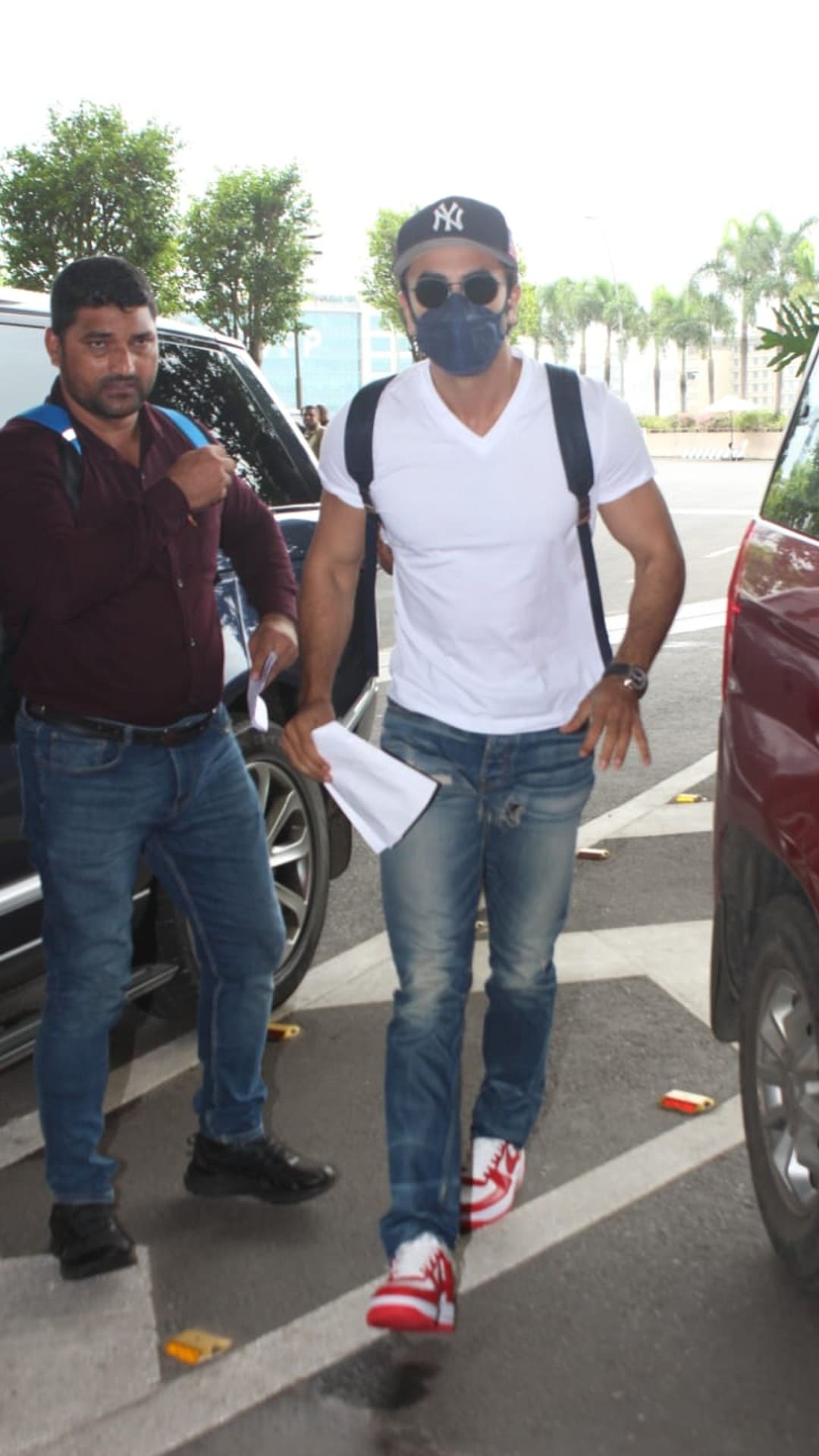 Ranbir Kapoor Sports Cool Airport Look