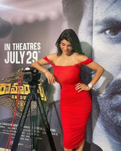 અન્વેશી જૈને રેડ કલરના ડ્રેસમાં શેર કરી હોટ તસવીરો, જુઓ બોલ્ડ અંદાજ