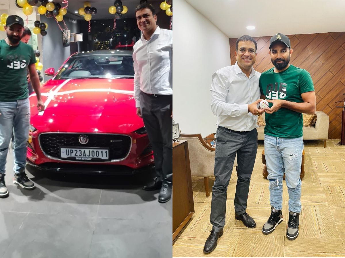 Indian Cricketer Mohammed Shami Buys Jaguar F-Type Worth Rs 1 Crore | See Pics