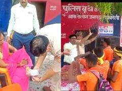 Kanwar Yatra 2022: रायबरेली में पुलिस का दिखा अलग रूप, कांवडियों के साथ सेवा भाव ने जीता लोगों का दिल