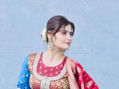 PHOTO : गालावर लाली, केसात गजरा; पाहा आरती सिंहचा देसी अवतार!