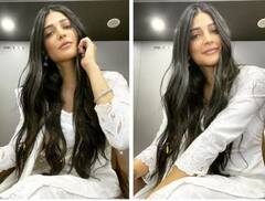 Shruti Haasan Pics: ਵ੍ਹਾਈਟ ਸੂਟ ਪਹਿਨੇ ਗਜਬ ਦੇ ਪੋਜ਼ ਦਿੰਦੀ ਦਿਖੀ ਸ਼ੁਰਤੀ ਹਸਨ, ਖੂਬਸੂਰਤ ਐਥਨਿਕ ਲੁੱਕ ਜਿੱਤ ਲਵੇਗਾ ਤੁਹਾਡਾ ਦਿਲ !