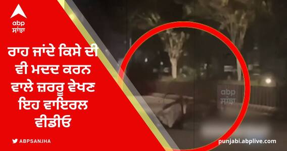 ਰਾਹ ਜਾਂਦੇ ਕਿਸੇ ਦੀ ਵੀ ਮਦਦ ਕਰਨ ਵਾਲੇ ਜ਼ਰਰੂ ਵੇਖਣ ਇਹ ਵੀਡੀਓ