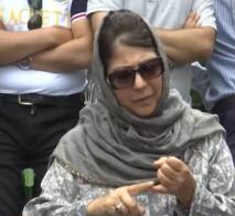 Draupadi Murmu Oath: Mehbooba Mufti targets Ramnath Kovind, BJP hits back | ABP news