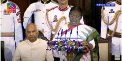 Droupadi Murmu : स्वतंत्र भारतात जन्मलेल्या पहिल्या राष्ट्रपती द्रौपदी मुर्मू; सर्वोच्च पदावर विराजमान
