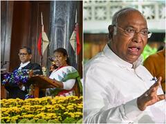 At Prez Murmu's Oath-Taking, RS LoP Kharge Made To Sit In Seat 'Not Commensurate' To His Position: Opposition