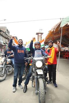 IN PICS | BJP Flags Off First-Ever Tiranga Bikers Rally From Lal Chowk To Kargil