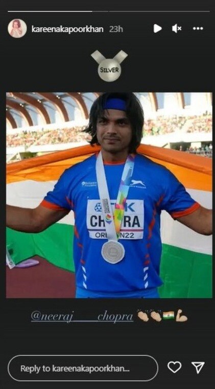 Neeraj Chopra: ਨੀਰਜ ਚੋਪੜਾ ਨੇ ਰਚਿਆ ਇਤਿਹਾਸ ਤਾਂ ਬਾਲੀਵੁੱਡ `ਚ ਛਾਈ ਖੁਸ਼ੀ ਦੀ ਲਹਿਰ, ਟਵਿੱਟਰ `ਤੇ ਦਿੱਤੀਆਂ ਵਧਾਈਆਂ