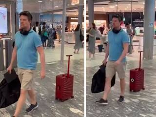 Watch: આ ટ્રાવેલ બેગ તેના માલિકની પાછળ-પાછળ જ ફરે છે, વિશ્વાસ ના આવે તો જુઓ વીડિયો