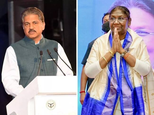 Anand Mahindra lauds Droupadi Murmu as she takes oath as President, calls her a 'person of extraordinary courage' Anand Mahindra: குடியரசுத் தலைவராக பதவியேற்றுள்ள திரௌபதி முர்முவுக்கு ஆனந்த் மகிந்திரா வாழ்த்து