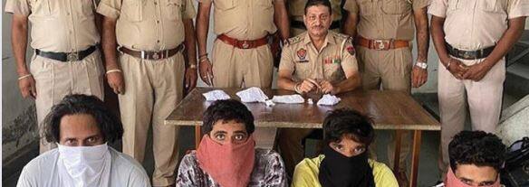 Jalandhar police arrested 4 drug Smugglers with 55 grams of heroin and 50 grams of poppy seeds ਜਲੰਧਰ ਪੁਲਿਸ ਨੇ 4 ਨਸ਼ਾ ਤਸਕਰਾਂ ਨੂੰ 55 ਗ੍ਰਾਮ ਹੈਰੋਇਨ ਤੇ 50 ਗ੍ਰਾਮ ਚੂਰਾ ਪੋਸਤ ਸਮੇਤ ਕੀਤਾ ਕਾਬੂ