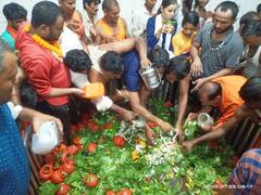 Sawan Somwar 2022: दूसरी सोमवारी पर देखें पटना, नवादा और समस्तीपुर की तस्वीरें, कुछ इस तरह हुई पूजा