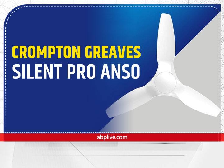 Crompton Greaves Silent Pro Enso की खासियतें इसका एयरोडायनमिक डिजाइन और ऐक्टिव बीएलडीसी टेक्नोलॉजी है, जिससे यह 52 डेसिबल पर खामोशी से अपना काम करता है. इसकी मोटर में 42 वाट की इनपुट पावर दी गई है और यह 90 से 300 की वोल्टेज की रेंज में काम करने में सक्षम है. यह पंखा माय क्रॉम्पटन मोबाइल ऐप के जरिए कई स्मार्ट फीचर्स सपोर्ट के साथ आता है, इसके साथ ही इसे गूगल होम या अमेजन अलेक्सा से भी कनेक्ट किया जा सकता है. इसमें स्मार्ट ऑपरेशन के दो मोड दिए गए हैं. यह पंखा 50 प्रतिशत बिजली बचाता है. इसका मतलब बिल में 50 प्रतिशत की बचत होती है. इसकी सेफ्टी केबल भी लंबी है, जो गलत इंस्टॉलेशन या कोई पुर्ज़ा टूटने की स्थिति में पंखे को गिरने से बचाने में सक्षम है. इस फैन की कीमत 9,830 रुपये है.