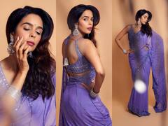 साड़ी में भी चला मल्लिका शेरावत के हुस्न का जादू, दिलकश अदाएं कर देंगी घायल