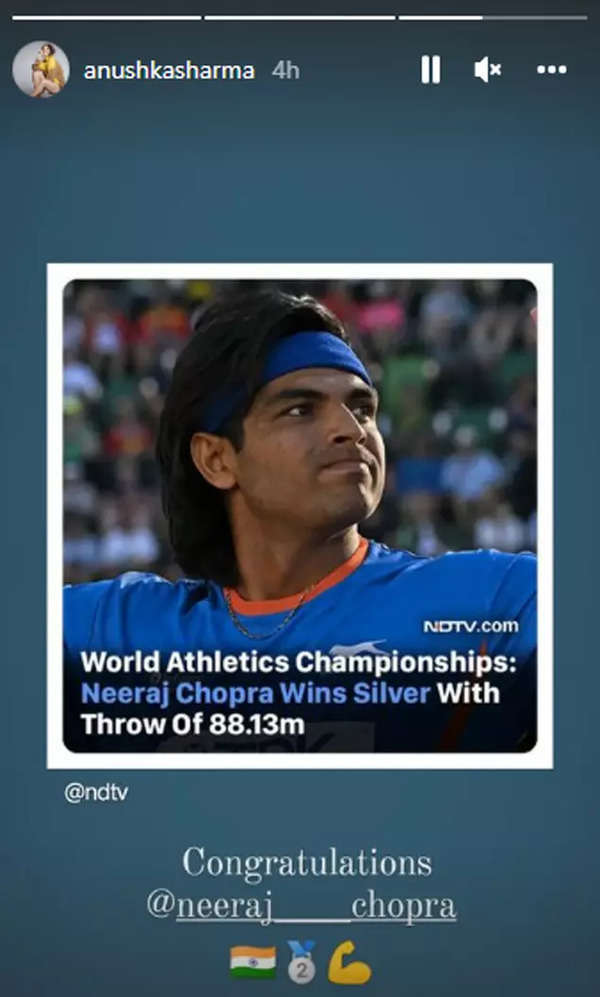 Neeraj Chopra: ਨੀਰਜ ਚੋਪੜਾ ਨੇ ਰਚਿਆ ਇਤਿਹਾਸ ਤਾਂ ਬਾਲੀਵੁੱਡ `ਚ ਛਾਈ ਖੁਸ਼ੀ ਦੀ ਲਹਿਰ, ਟਵਿੱਟਰ `ਤੇ ਦਿੱਤੀਆਂ ਵਧਾਈਆਂ