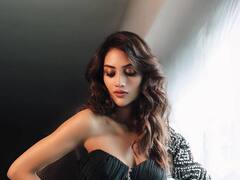 PHOTO: काळ्या गाऊनमध्ये नुसरत जहाँचा क्लासी लूक, फोटो चर्चेत!