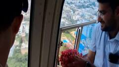 Kanwar Yatra : On the second Monday of Sawan, watch CM Yogi's Grand Flower Shower on Kanwariyas