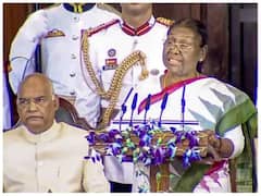 President Droupadi Murmu: રાષ્ટ્રપતિ મુર્મુએ તિરંગા સાડી પહેરીને લીધા શપથ, જાણો શા માટે ખાસ છે આ સંતાલી સાડી