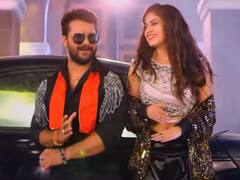 Ayushi Tiwari की मदहोश अदाओं पर फिदा हुए Khesari Lal Yadav, वायरल वीडियो ने मचाई सनसनी