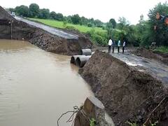 Rain Update : लातूरमध्ये पावसाचा धुमाकूळ, राज्यमार्ग बंद, दोन पूल गेले वाहून 