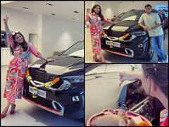 टीवी एक्ट्रेस Aishwarya Sharma ने खरीदी इतने लाख की चमचमाती कार, सोशल मीडिया पर सामने आईं ये तस्वीरें