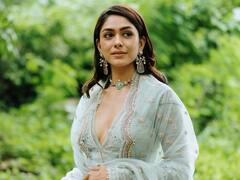Actress Mrunal Thakur: எங்கிருந்தோ வந்த அழகே..சீதா ராமம் பட நாயகி மிருணாள் தாகூரின் க்ளிக்ஸ்!