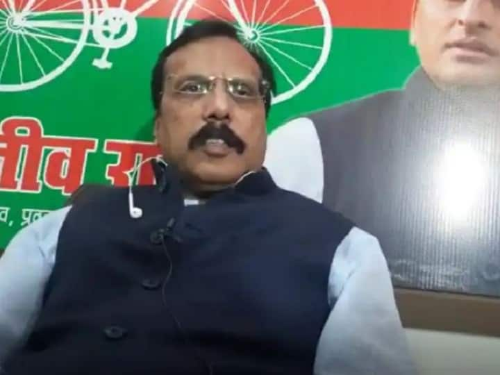 UP Politics News SP Leader Rajeev Rai attacks on SBSP President Om Prakash Rajbhar in Mau in UP ann UP Politics: 'उनका निकाह और तलाक नहीं रहता तय', सपा नेता राजीव राय का ओपी राजभर पर निशाना