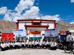 Kargil Vijay Diwas को खास अंदाज में मना रही भारतीय सेना और वायु सेना, दिल्ली से द्रास पहुंचा साइकिलिंग अभियान 