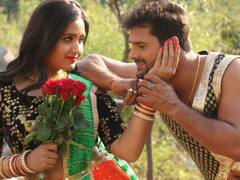 Bhojpuri Song: काजल राघवानी को निहारते रह गए Khesari Lal Yadav, बंद आँखों से देखने लगे सपने