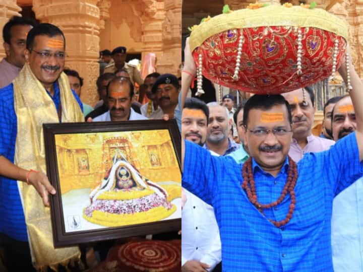 दिल्ली के मुख्यमंत्री और आप के राष्ट्रीय संयोजक अरविंद केजरीवाल  तीसरी बार गुजरात के दौरे पर हैं. इस दौरान अरविंद केजरीवाल (Arvind Kejrival) ने सोमनाथ मंदिर में पहुंचकर पूजा अर्चना की.